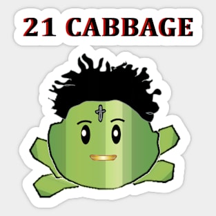 21 Cabbage Sticker